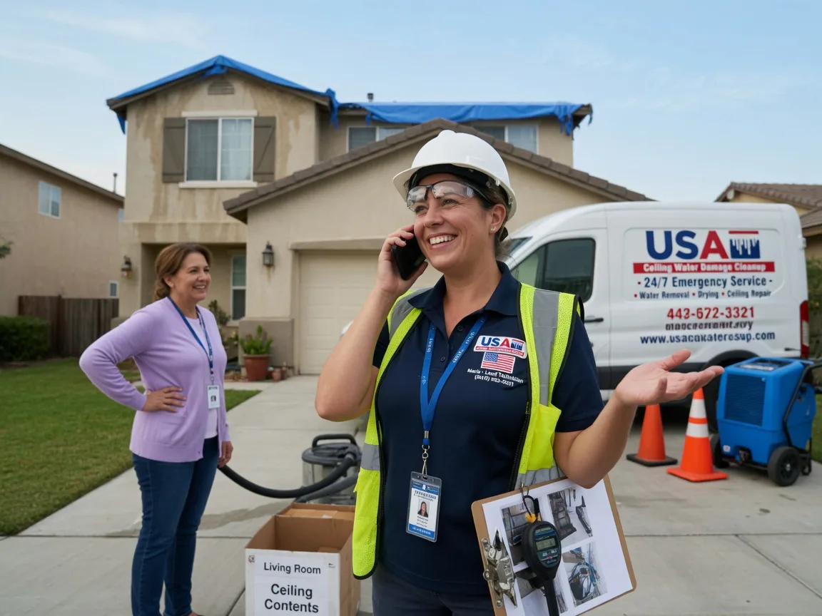 Ceiling Water Damage Restoration Walnut Grove, CA FAQs